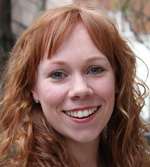 Copywriter Amy Harrison.