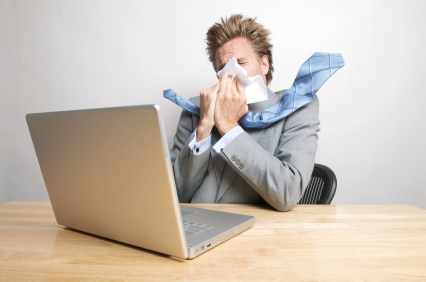 Productive freelance writers get flu shots so they don't get influenza.