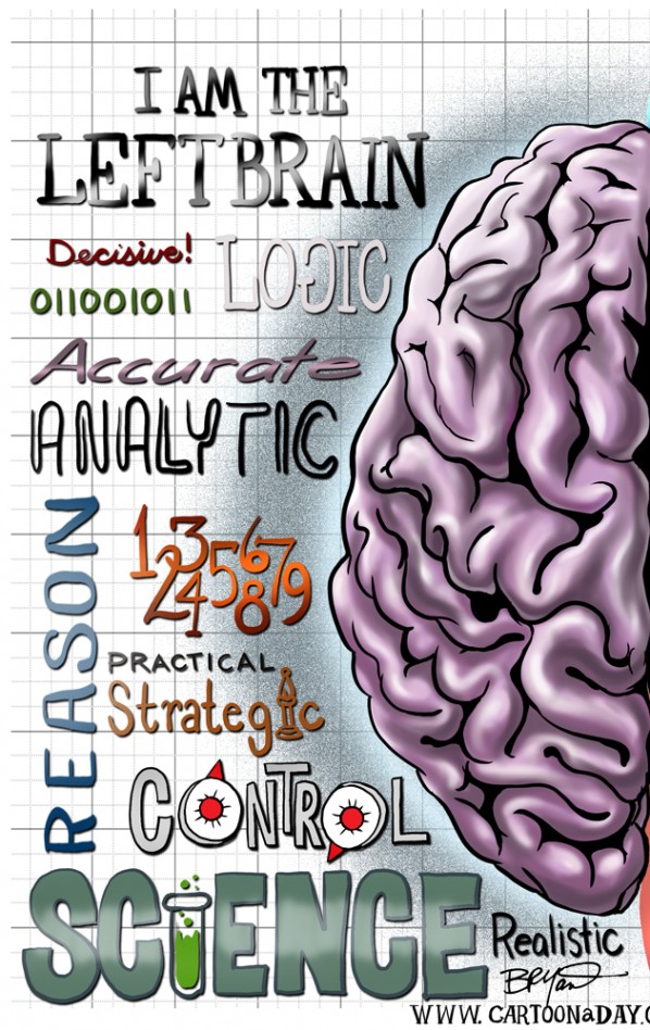 A freelance writer's left brain