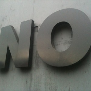 Learn to say NO!