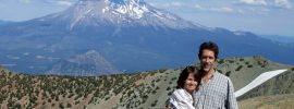 Freelance outdoor writers travel to beautiful destinations. Outdoor writer John Soares on top of Mount Eddy in Northern California.