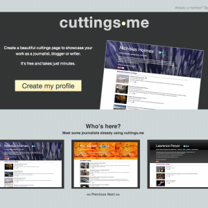 Home page of Cuttings.me