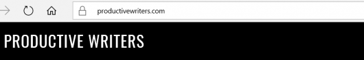 Microsoft Edge shows a locked padlock beside the website url to indicate it's a secure https site.